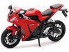 Honda CBR 1000RR Motorcycle Red and Black 1/12 Diecast Model New Ray 57793A