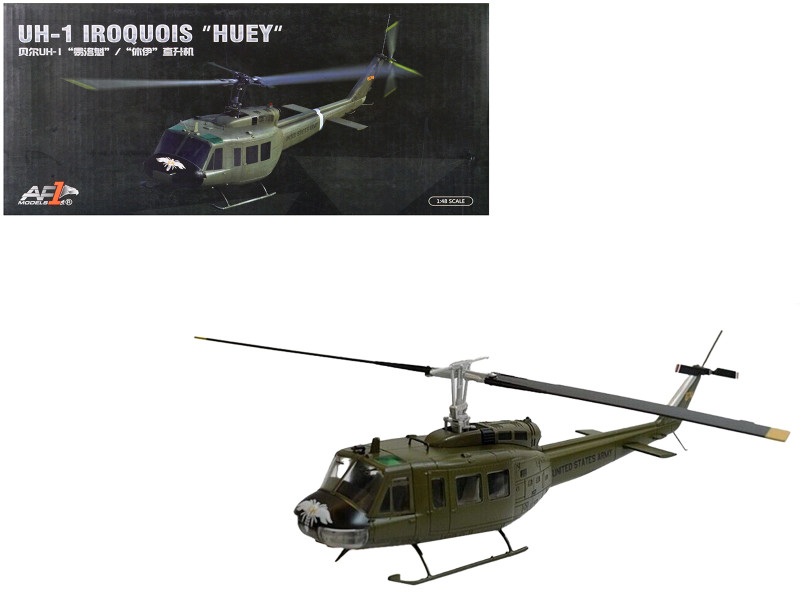 Bell UH 1 Iroquois Huey Helicopter The Hornets 116th Assault Helicopter Company United States Army 1/48 Diecast Model Air Force 1 AF1-0151B
