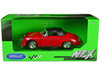 Porsche 356A Speedster Red with Black Soft Top NEX Models Series 1/24 Diecast Model Car Welly 24106H-W-RD