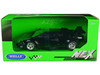 Lamborghini Countach LP 5000 S Black NEX Models Series 1/24 Diecast Model Car Welly 24112W-BK