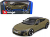 2022 Audi RS e tron GT Dark Green with Sunroof 1/18 Diecast Model Car  Bburago 11050grn