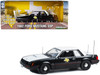 1982 Ford Mustang SSP Black and White Texas Department of Public Safety 1/18 Diecast Model Car Greenlight 13602