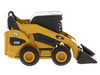 CAT Caterpillar 272C Skid Steer Loader Yellow Micro Constructor Series Diecast Model Diecast Masters 85974DB