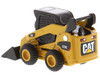 CAT Caterpillar 272C Skid Steer Loader Yellow Micro Constructor Series Diecast Model Diecast Masters 85974DB