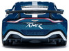 Aston Martin Vantage GT4 Blue Metallic with White Stripes Diecast Model Car Siku SK1577