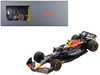 Red Bull Racing RB18 #1 Max Verstappen Oracle Winner Formula One F1 Belgian GP 2022 with Acrylic Display Case 1/18 Model Car Spark 18S772
