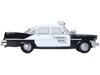 1959 Plymouth Savoy Black and White Oklahoma Highway Patrol 1/87 (HO) Scale Diecast Model Car Oxford Diecast 87PS59001