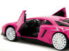 Lamborghini Aventador SV Pink Pink Slips Series 1/32 Diecast Model Car Jada 35362