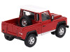 Land Rover Defender 90 Pickup Truck Masai Red Limited Edition to 1800 pieces Worldwide 1/64 Diecast Model Car True Scale Miniatures MGT00323