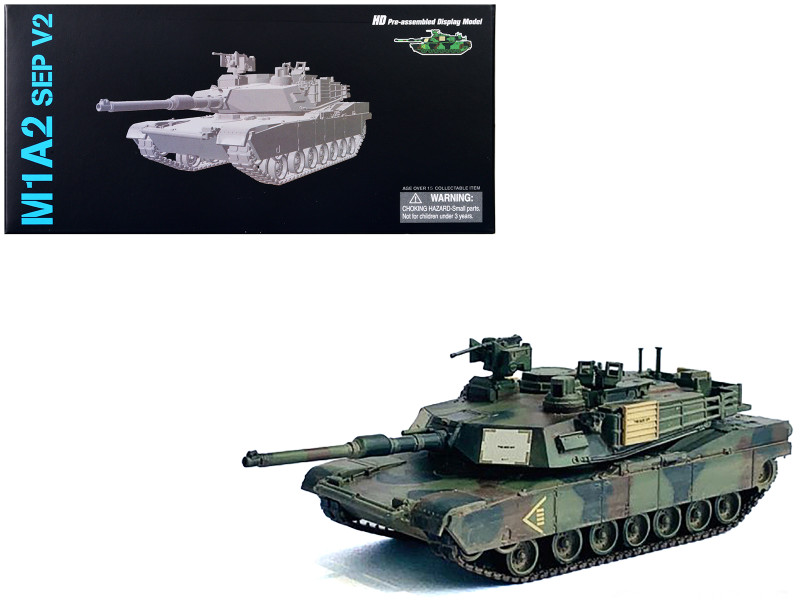 United States M1A2 SEP V2 Tank 2nd Battalion 5th Cavalry Regiment 1st Cavalry Division Germany NEO Dragon Armor Series 1/72 Plastic Model Dragon Models 63059