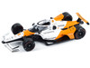 Dallara IndyCar #6 Felix Rosenqvist NTT DATA Arrow McLaren 60th Anniversary Triple Crown Accolade Indianapolis 500 Livery NTT IndyCar Series 2023 1/18 Diecast Model Car Greenlight 11225