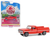 1970 Ford F 100 Pickup Truck Farm and Ranch Special Candy Apple Red with Side Cargo Boards Down on the Farm Series 8 1/64 Diecast Model Greenlight 48080B