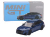 Audi RS6 R ABT Navarra Blue Metallic Limited Edition to 3240 pieces Worldwide 1/64 Diecast Model Car True Scale Miniatures MGT00574