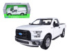 2015 Ford F-150 Regular Cab Pickup Truck White 1/24 1/27 Diecast Model Car Welly 24063