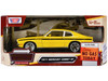 1971 Mercury Comet GT Yellow with Black Stripes Forgotten Classics Series 1/24 Diecast Model Car Motormax 79047Y
