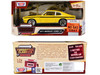 1971 Mercury Comet GT Yellow with Black Stripes Forgotten Classics Series 1/24 Diecast Model Car Motormax 79047Y