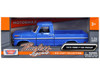 1972 Ford F 100 Pickup Truck Blue Timeless Legends Series 1/24 Diecast Model Car Motormax 79384BL