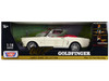 1964 1 2 Ford Mustang Convertible White with Red Interior James Bond 007 Goldfinger 1964 Movie James Bond Collection Series 1/18 Diecast Model Car Motormax 79833JB