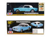 1964 1 2 Ford Mustang Light Blue with White Top James Bond 007 Thunderball 1965 Movie James Bond Collection Series 1/18 Diecast Model Car Motormax 79834JB