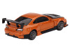 Nissan Silvia S15 D MAX RHD Right Hand Drive Orange Metallic with Carbon Hood Limited Edition to 8160 pieces Worldwide 1/64 Diecast Model Car True Scale Miniatures MGT00581
