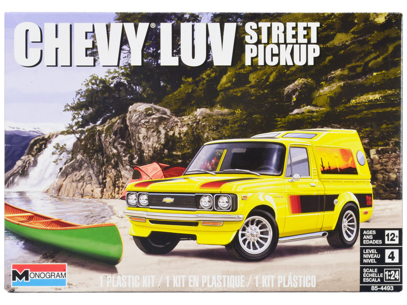 1976 Chevy Sport Stepside 4x4 Pickup Truck 1/24 Revell