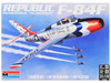 Level 4 Model Kit Republic F 84F Thunderstreak Aircraft US Air Force Thunderbirds Monogram Series 1/48 Scale Model Revell 85-5996
