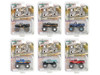 Kings of Crunch Set of 6 Monster Trucks Series 14 1/64 Diecast Model Trucks Greenlight 49140SET