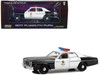 1977 Plymouth Fury Black and White Metropolitan Police The Terminator 1984 Movie Hollywood Series 1/24 Diecast Model Car Greenlight 84193