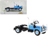 1953 Mack B 61 Truck Tractor Light Blue and White 1/87 HO Scale Model Car Brekina BRE85976