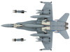 McDonnell Douglas F A 18D Hornet Aircraft VMFA 122 Crusaders Iwakuni AB 2016 United States Marines Air Power Series 1/72 Diecast Model Hobby Master HA3579