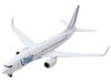 Boeing 737 800 Commercial Aircraft Utair White with Blue Tail Stripes 1/400 Diecast Model Airplane GeminiJets GJ2120
