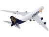 Boeing 747 8F Commercial Aircraft Atlas Air Apex Logistics White with Blue Tail 1/400 Diecast Model Airplane GeminiJets GJ2204