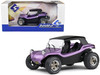 1968 Meyers Manx Buggy Purple Metallic with Black Soft Top 1/18 Diecast Model Car Solido S1802706