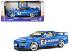 2000 Nissan Skyline GT R R34 Streetfighter RHD Right Hand Drive #12 Blue Calsonic Tribute Competition Series 1/18 Diecast Model Car Solido S1804307