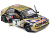 Lancia Delta HF Integrale #2 Yves Loubet Jean Marc Andrie 3rd Place ADAC Rallye Deutschland 1989 Competition Series 1/18 Diecast Model Car Solido S1807805