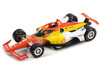 Dallara IndyCar #2 Josef Newgarden Shell Oil Team Penske 2023 Indianapolis 500 Champion Raced Version NTT IndyCar Series 2023 1/18 Diecast Model Car Greenlight 11222