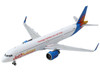 Airbus A321neo Commercial Aircraft Jet2 Holidays White with Blue Tail 1/400 Diecast Model Airplane GeminiJets GJ2237
