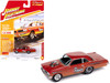 1963 Pontiac Tempest Funny Farmer Orange and Gold Metallic Classic Gold Collection 2023 Release 2 Limited Edition to 2908 pieces Worldwide 1/64 Diecast Model Car Johnny Lightning JLCG032-JLSP355A