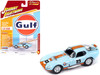 1965 Shelby Cobra Daytona Coupe #23 Light Blue with Orange Stripes Gulf Oil Classic Gold Collection 2023 Release 2 Limited Edition to 3388 pieces Worldwide 1/64 Diecast Model Car  Johnny Lightning JLCG032-JLSP356A