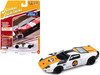 2005 Ford GT #4 White with Orange and Black Stripes Classic Gold Collection 2023 Release 2 Limited Edition to 3004 pieces Worldwide 1/64 Diecast Model Car Johnny Lightning JLCG032-JLSP357B