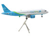 Airbus A320 Commercial Aircraft GlobalX Airlines White with Blue and Green Tail Gemini 200 Series 1/200 Diecast Model Airplane GeminiJets G2GXA1285