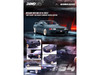 Nissan Skyline GT R R32 RHD Right Hand Drive Matt Black The Diecast Company Special Edition 1/64 Diecast Model Car Inno Models IN64-R32-MB
