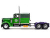 1992 Peterbilt 379 Truck Tractor Green Two Tone and Purple The Incredible Hulk Marvel Avengers Series Diecast Model Jada 35179