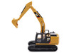 CAT Caterpillar 320F L Hydraulic Excavator Yellow and Black 1/64 Diecast Model Diecast Masters 84644CS