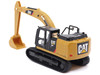 CAT Caterpillar 320F L Hydraulic Excavator Yellow and Black 1/64 Diecast Model Diecast Masters 84644CS