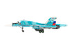 Sukhoi Su 34 Fullback Bomber Aircraft Ukraine War 2022 Russian Air Force 1/72 Diecast Model JC Wings JCW-72-SU34-008