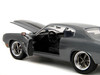 1970 Chevrolet Chevelle SS Gray Metallic with Black Stripes Fast & Furious 2009 Movie Fast & Furious Series 1/24 Diecast Model Car Jada 34923