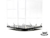 Acrylitower Showcase 24 Car Display Desktop Spinner with Cover Clear Mijo Exclusives for 1/64 Scale Models MJ17032