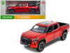 2023 Toyota Tundra TRD 4x4 Pickup Truck Red Metallic with Sunroof and Wheel Rack 1/24 Diecast Model Car H08555R-MRD