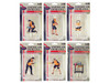 Detail Masters 6 piece Figurine Set for 1/18 Scale Models American Diorama 18601-18602-18603-18604-18605-18606